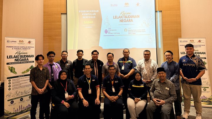 Gambar kenangan peserta Perbincangan Kumpulan Berfokus (FGD) Sabah