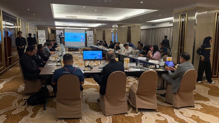 Dewan perbincangan Sesi Libat Urus Zon Sarawak