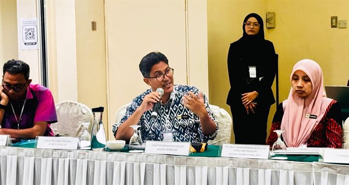 Wakil Jabatan Kesihatan Negeri Sembilan berkongsi pandangan